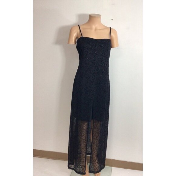 Next Up Y2K Dark Fairy Grunge Goth Dress Womens Large - Picture 1 of 11
